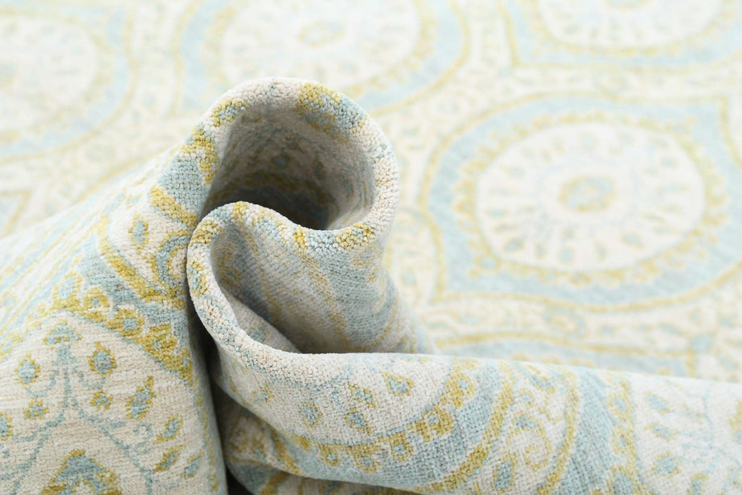 Hand Knotted Artemix Wool Rug 8' 11" x 11' 10" - No. AT73953