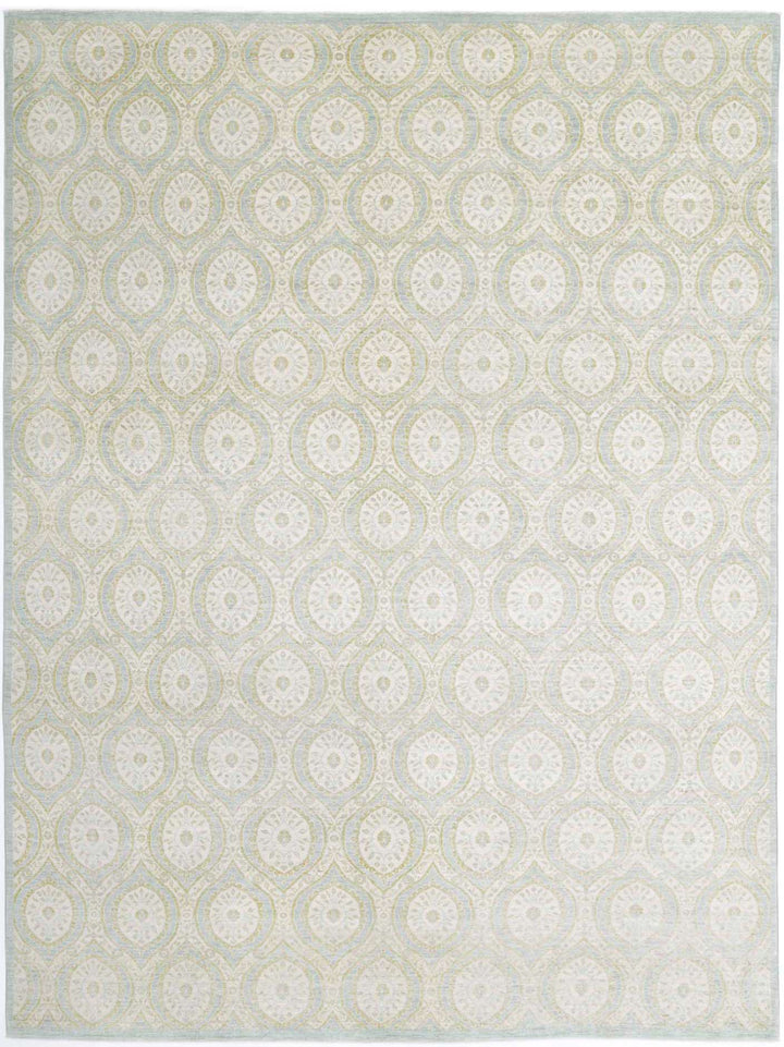 Hand Knotted Artemix Wool Rug 8' 11" x 11' 10" - No. AT73953