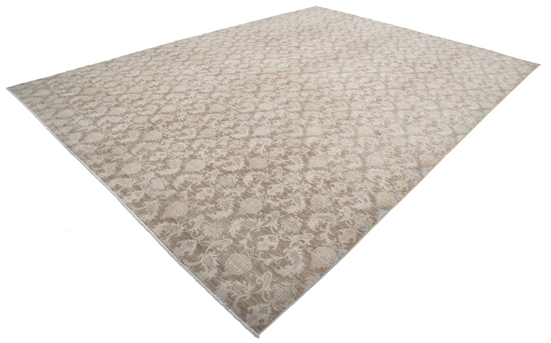 Hand Knotted Artemix Wool Rug 10' 7" x 14' 8" - No. AT91026