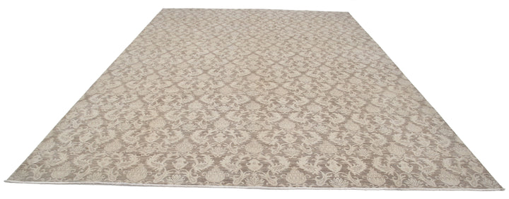 Hand Knotted Artemix Wool Rug 10' 7" x 14' 8" - No. AT91026