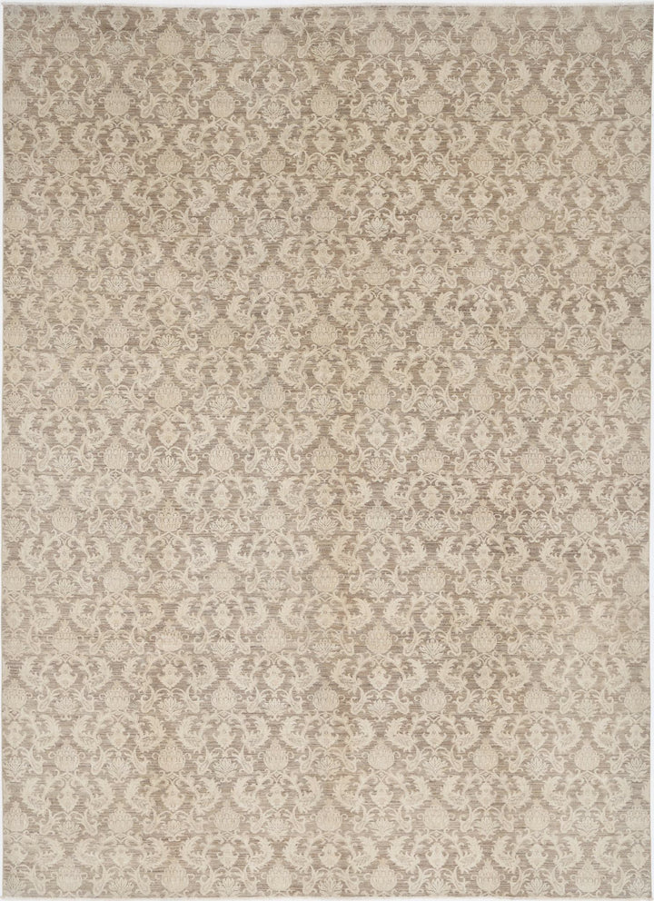 Hand Knotted Artemix Wool Rug 10' 7" x 14' 8" - No. AT91026