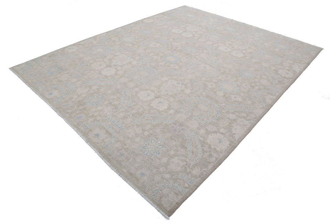 Hand Knotted Artemix Wool Rug 7' 11" x 9' 9" - No. AT35914
