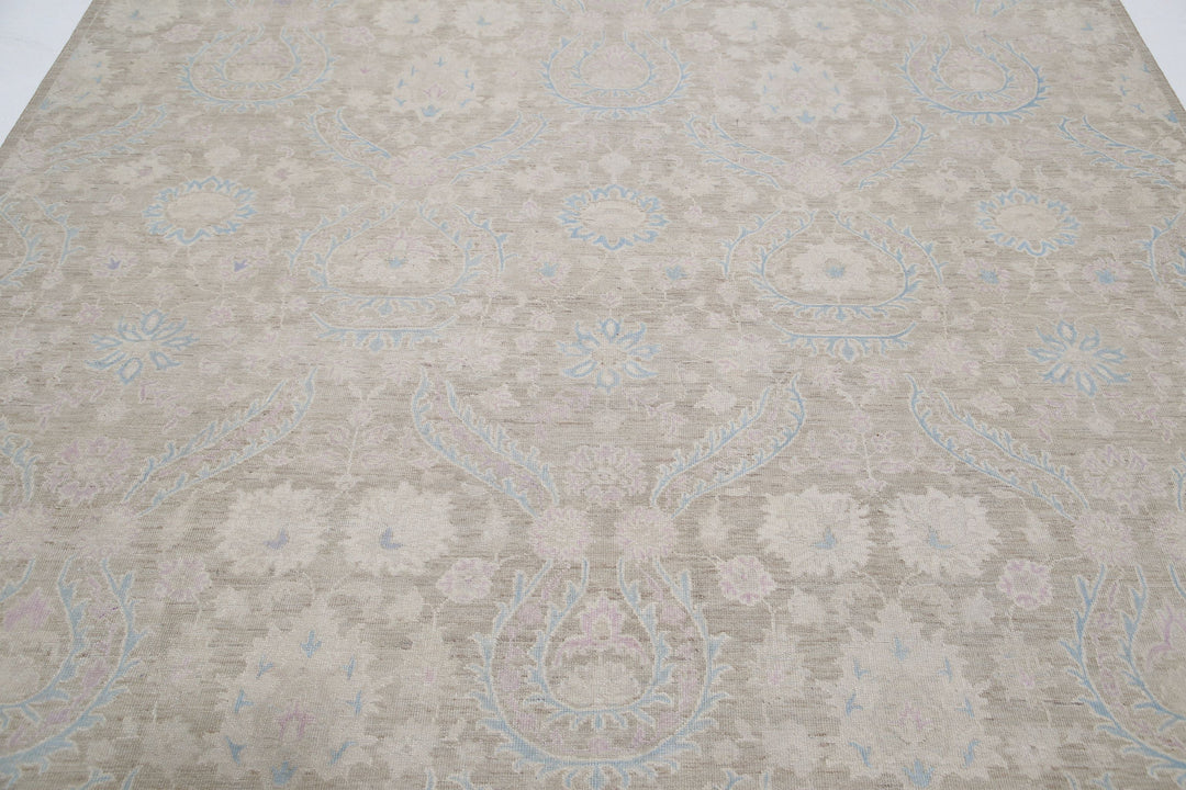 Hand Knotted Artemix Wool Rug 7' 11" x 9' 9" - No. AT35914