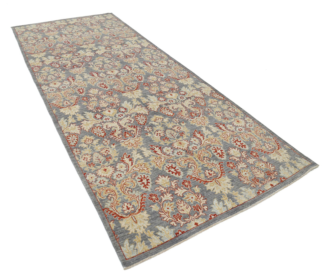Hand Knotted Artemix Wool Rug 4' 9" x 11' 10" - No. AT12681