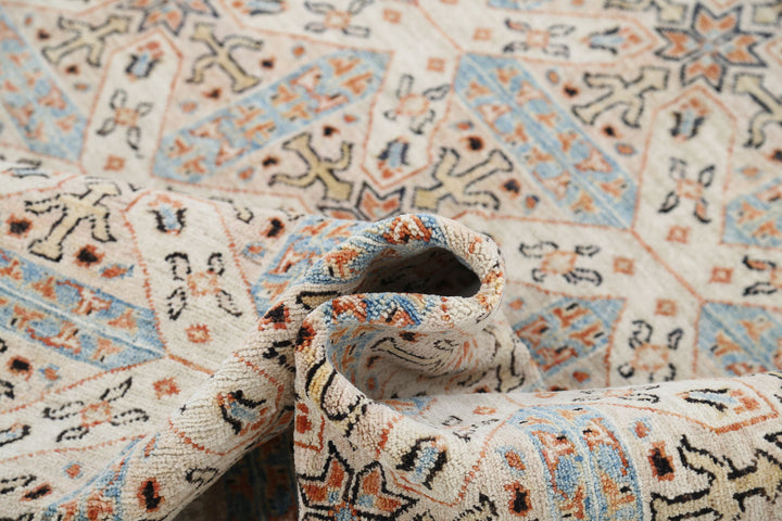 Hand Knotted Artemix Wool Rug 4' 10" x 9' 4" - No. AT84107