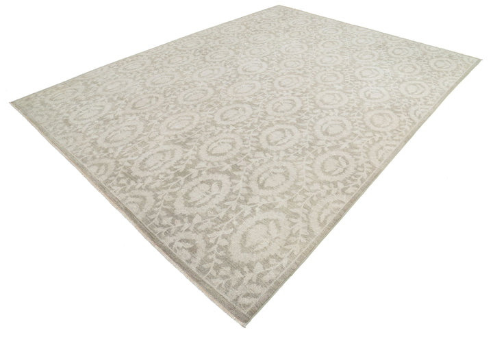 Hand Knotted Artemix Wool Rug 8' 8" x 11' 7" - No. AT80161