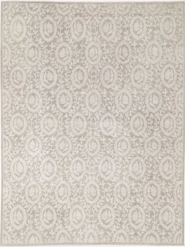 Hand Knotted Artemix Wool Rug 8' 8" x 11' 7" - No. AT80161