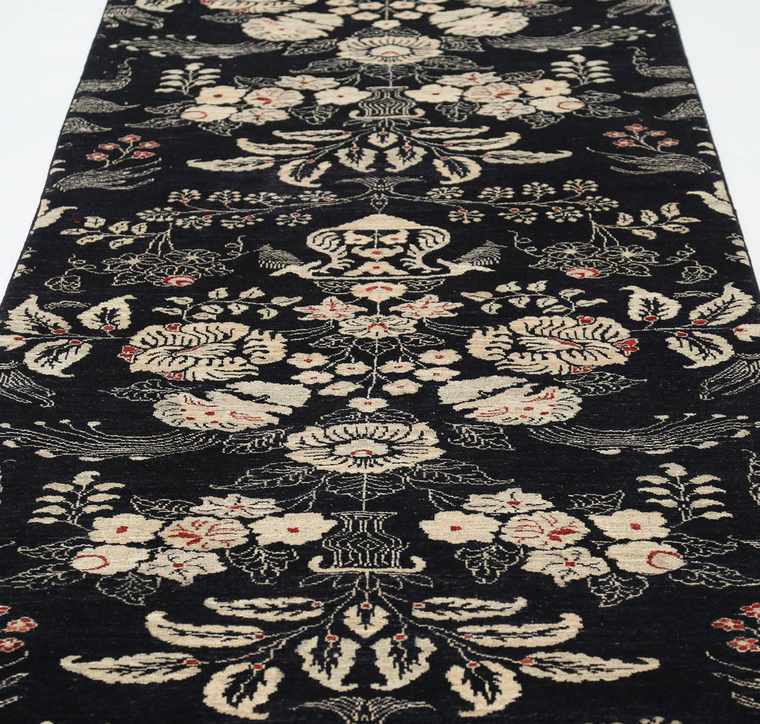 Hand Knotted Artemix Wool Rug 3' 6" x 22' 9" - No. AT69915