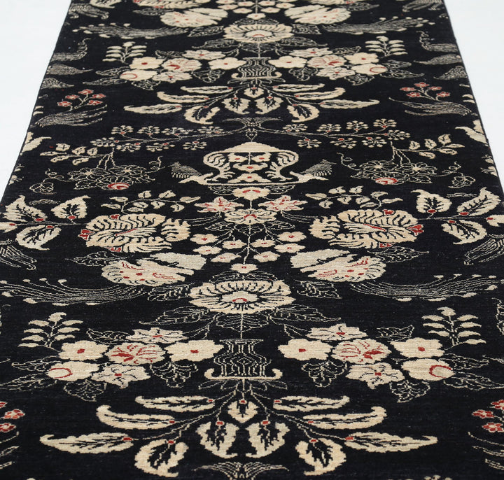 Hand Knotted Artemix Wool Rug 3' 6" x 22' 9" - No. AT69915