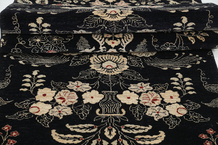 Hand Knotted Artemix Wool Rug 3' 6" x 22' 9" - No. AT69915