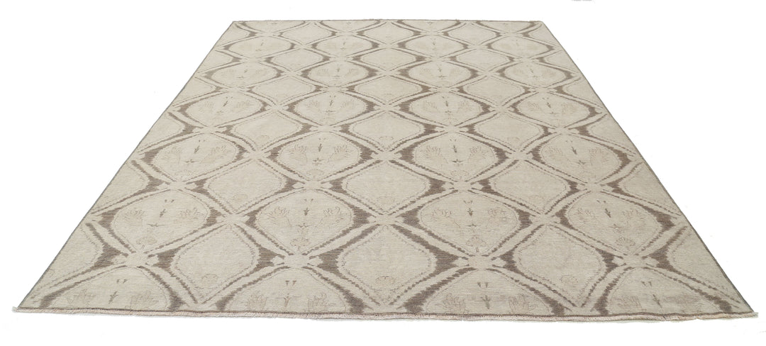 Hand Knotted Artemix Wool Rug 8' 7" x 10' 10" - No. AT16538