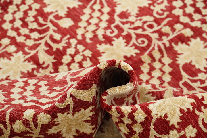 Hand Knotted Artemix Wool Rug 6' 7" x 9' 5" - No. AT82230