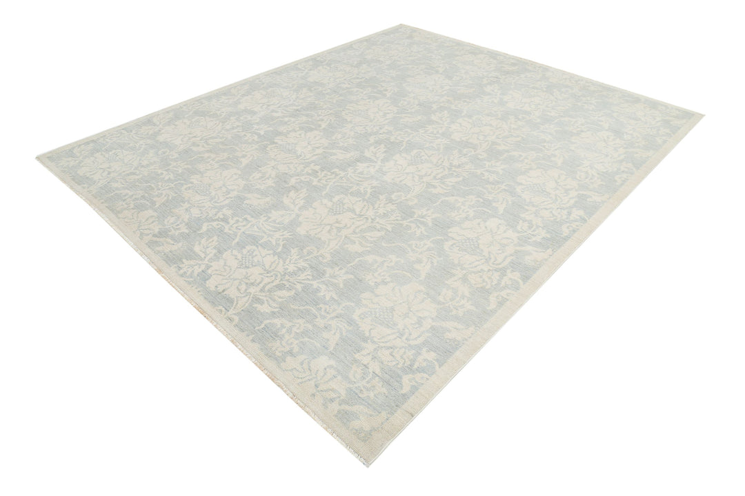 Hand Knotted Artemix Wool Rug 8' 1" x 9' 9" - No. AT81805