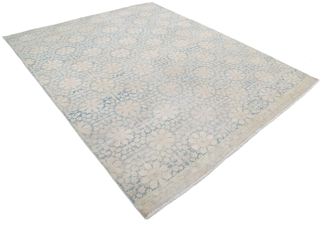 Hand Knotted Fine Artemix Wool Rug 7' 9" x 9' 7" - No. AT20449