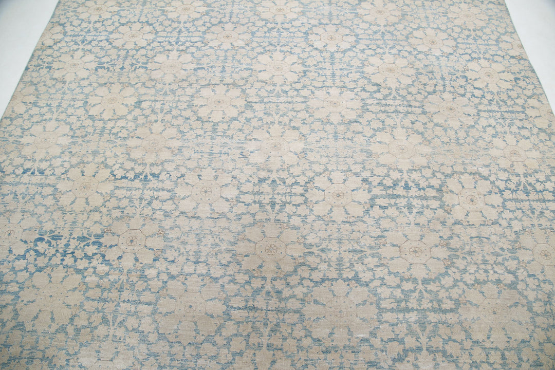 Hand Knotted Fine Artemix Wool Rug 7' 9" x 9' 7" - No. AT20449