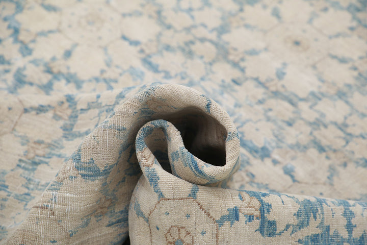 Hand Knotted Fine Artemix Wool Rug 7' 9" x 9' 7" - No. AT20449