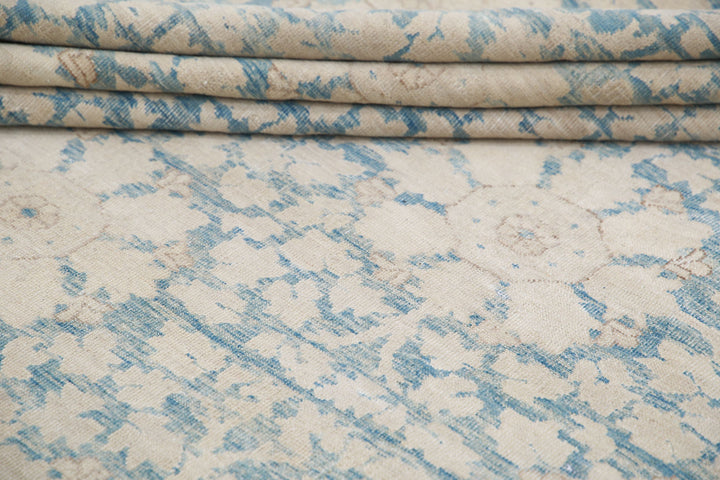 Hand Knotted Fine Artemix Wool Rug 7' 9" x 9' 7" - No. AT20449