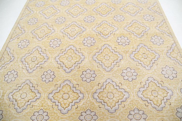 Hand Knotted Fine Artemix Wool Rug 8' 0" x 9' 6" - No. AT55845