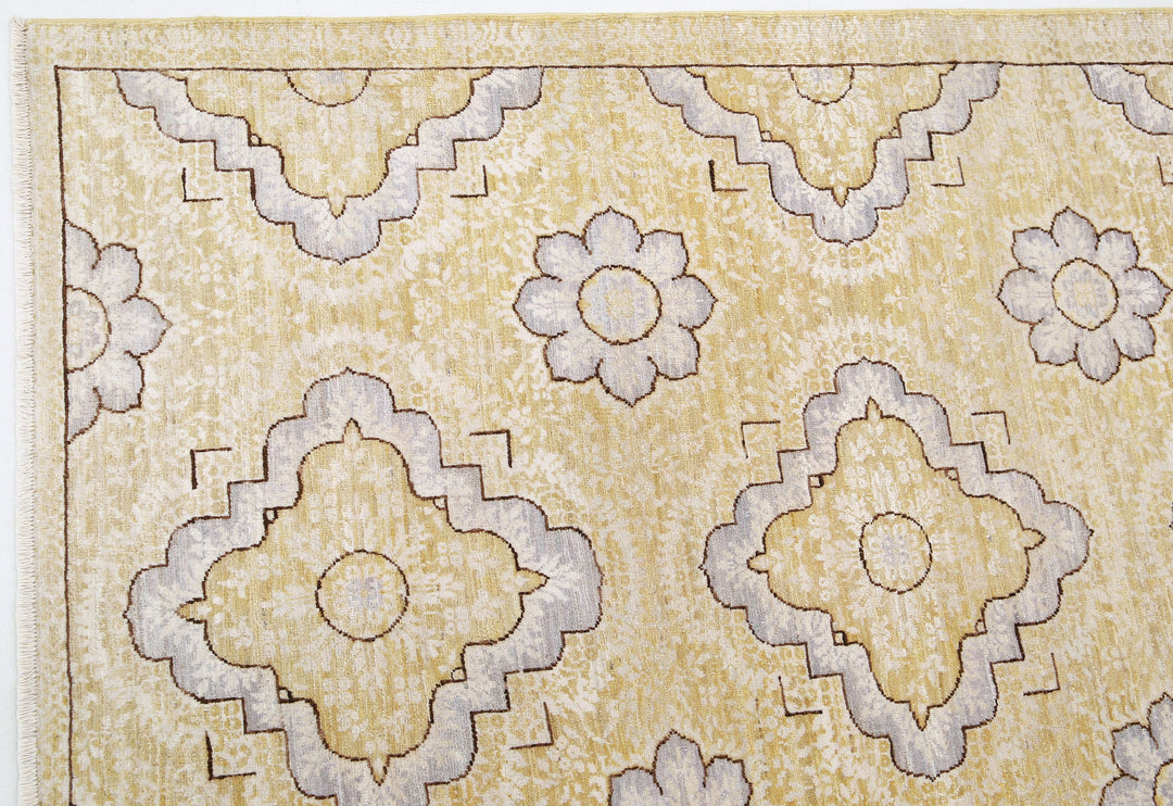 Hand Knotted Fine Artemix Wool Rug 8' 0" x 9' 6" - No. AT55845
