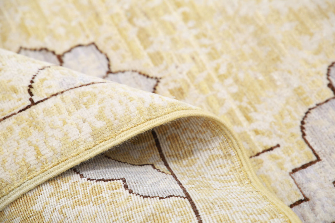 Hand Knotted Fine Artemix Wool Rug 8' 0" x 9' 6" - No. AT55845