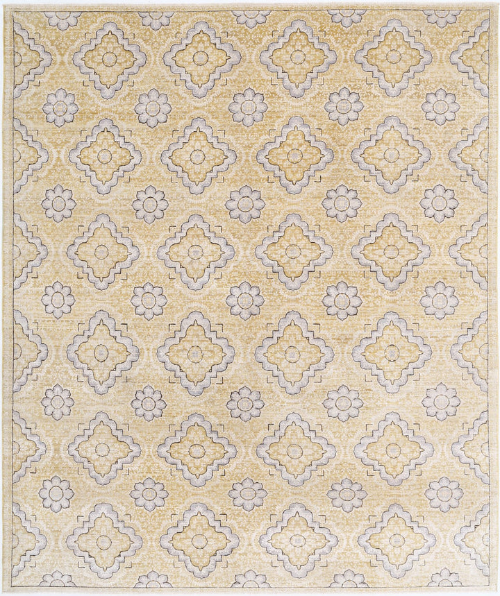 Hand Knotted Fine Artemix Wool Rug 8' 0" x 9' 6" - No. AT55845