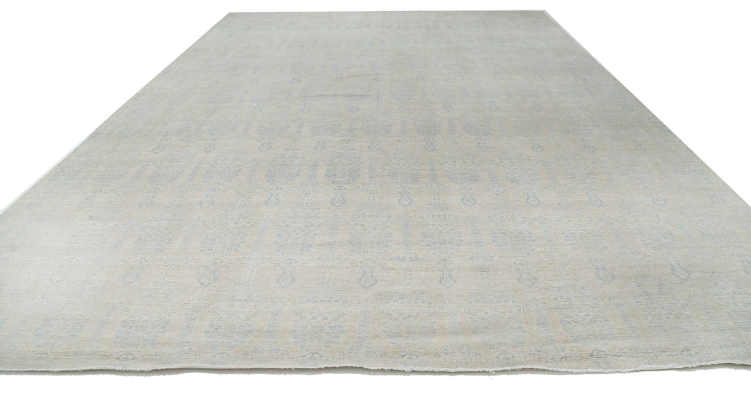 Hand Knotted Fine Artemix Wool Rug 12' 5" x 17' 8" - No. AT54820