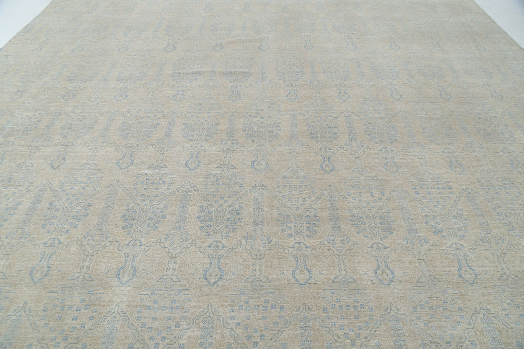 Hand Knotted Fine Artemix Wool Rug 12' 5" x 17' 8" - No. AT54820