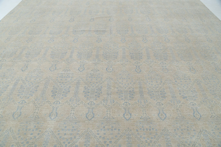 Hand Knotted Fine Artemix Wool Rug 12' 5" x 17' 8" - No. AT54820