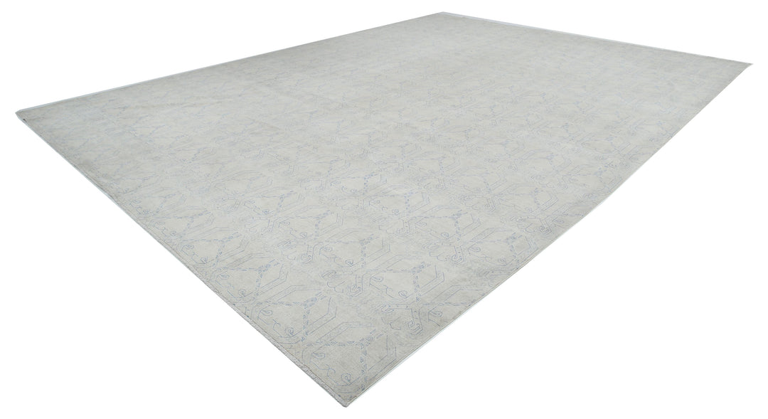 Hand Knotted Fine Artemix Wool Rug 12' 11" x 17' 2" - No. AT21780