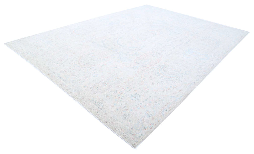 Hand Knotted Fine Artemix Wool Rug 9' 10" x 13' 8" - No. AT40690