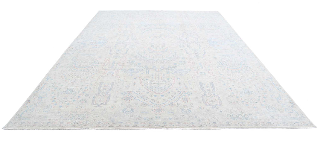 Hand Knotted Fine Artemix Wool Rug 9' 10" x 13' 8" - No. AT40690