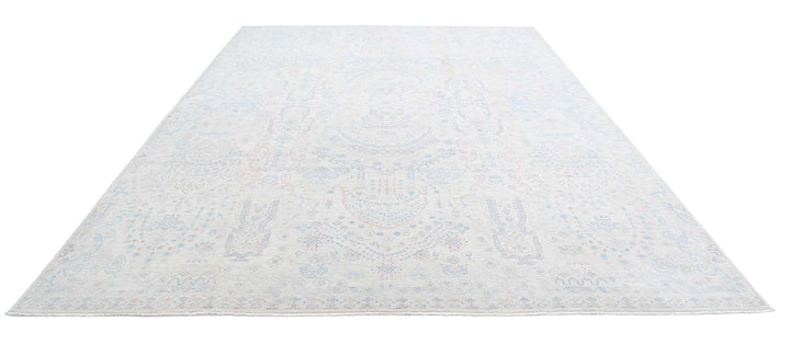 Hand Knotted Fine Artemix Wool Rug 9' 10" x 13' 8" - No. AT40690