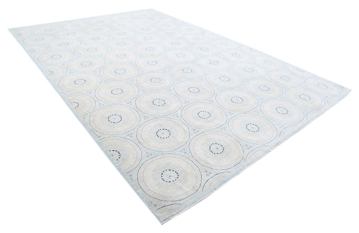 Hand Knotted Fine Artemix Wool Rug 9' 9" x 13' 11" - No. AT40325