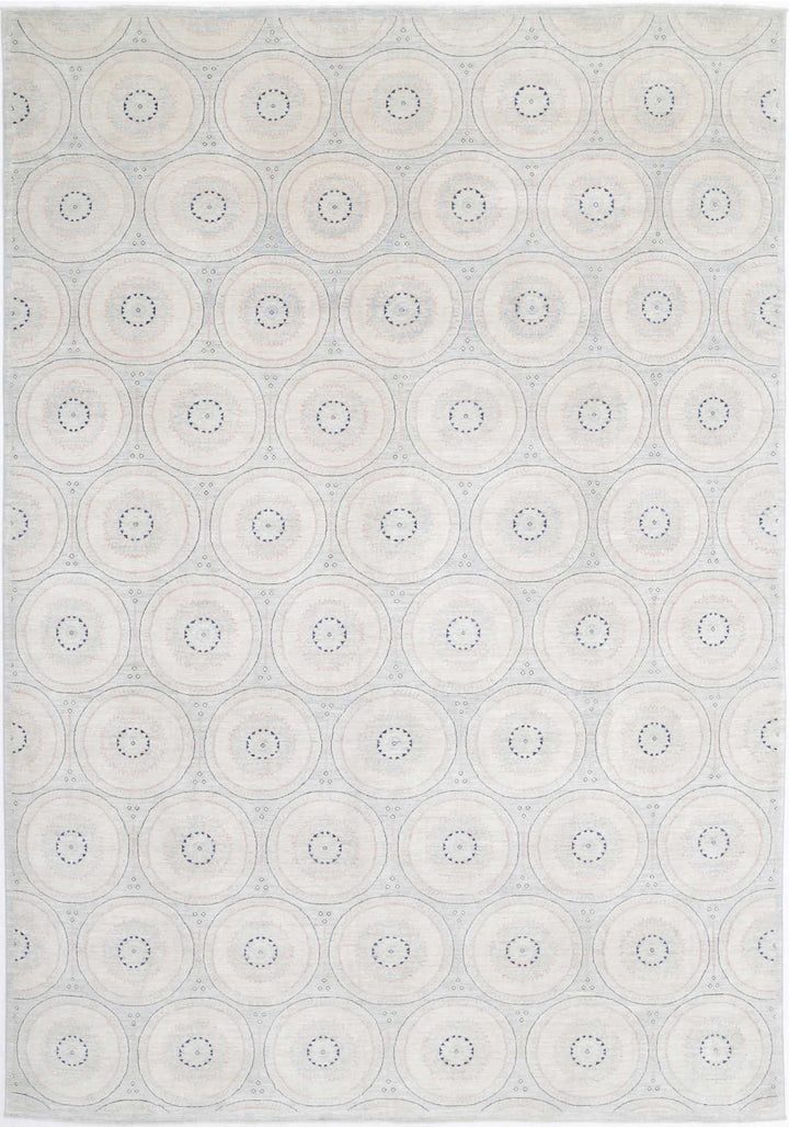 Hand Knotted Fine Artemix Wool Rug 9' 9" x 13' 11" - No. AT40325