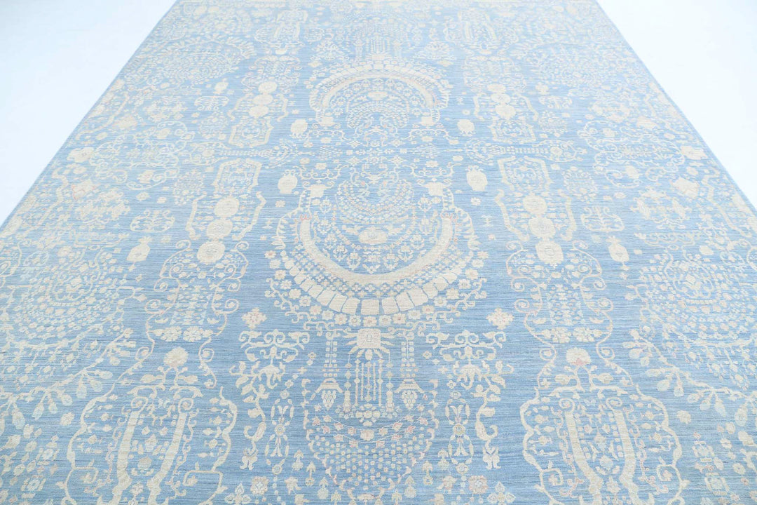 Hand Knotted Ariana Haji Jalili Wool Rug 10' 0" x 13' 2" - No. AT21533