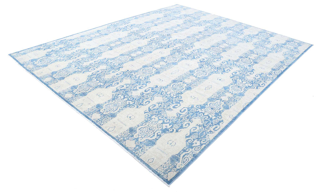 Hand Knotted Fine Artemix Wool Rug 8' 9" x 11' 3" - No. AT40006