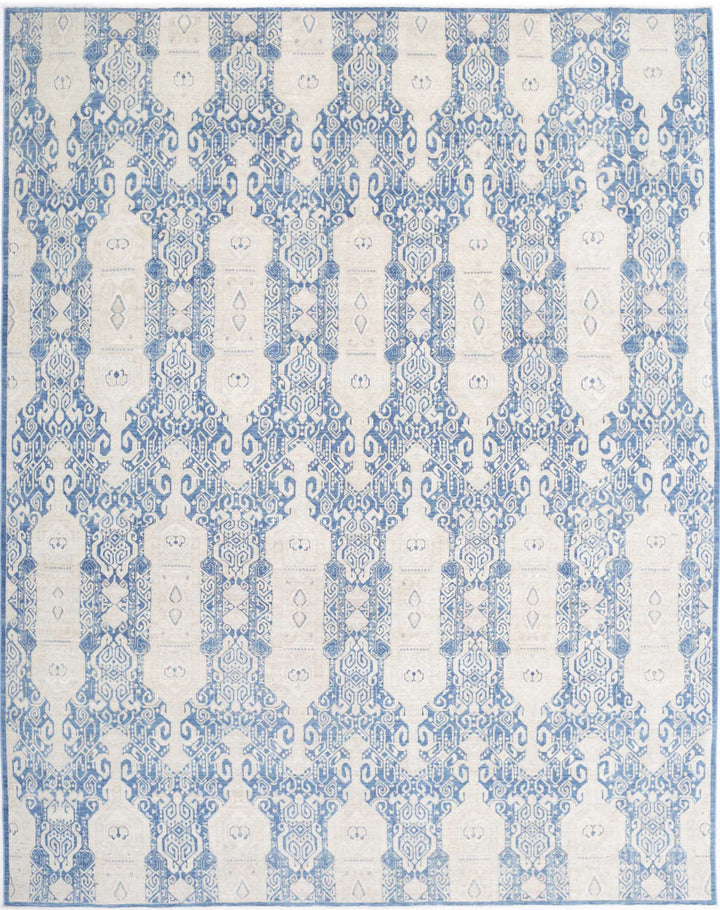 Hand Knotted Fine Artemix Wool Rug 8' 9" x 11' 3" - No. AT40006