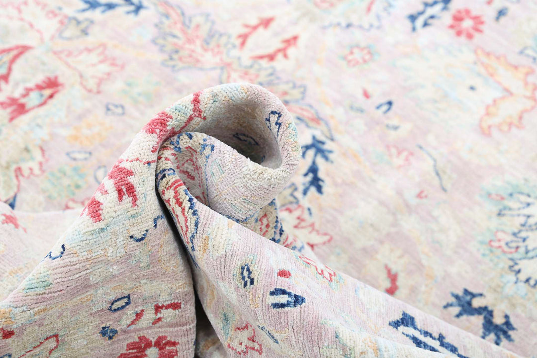 Hand Knotted Fine Artemix Wool Rug 8' 10" x 11' 9" - No. AT12424