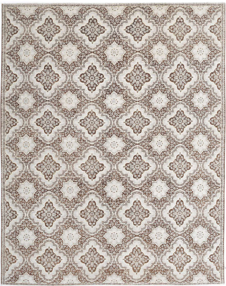 Hand Knotted Fine Artemix Wool Rug 7' 11" x 10' 0" - No. AT81482