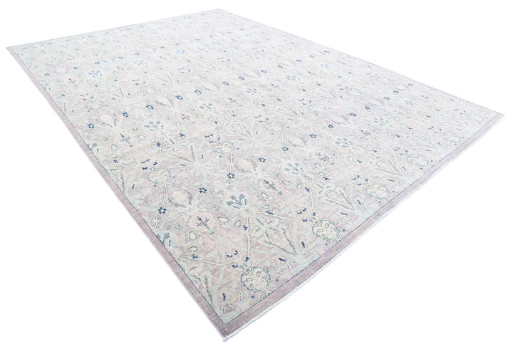 Hand Knotted Fine Artemix Wool Rug 9' 9" x 13' 7" - No. AT82325