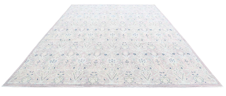 Hand Knotted Fine Artemix Wool Rug 9' 9" x 13' 7" - No. AT82325