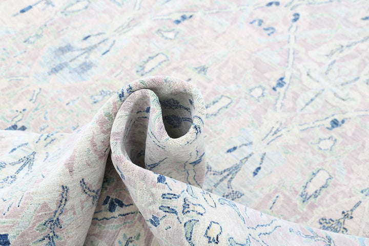 Hand Knotted Fine Artemix Wool Rug 9' 9" x 13' 7" - No. AT82325