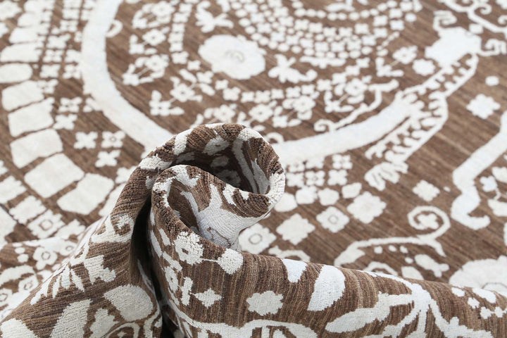 Hand Knotted Fine Artemix Jewelry Wool Rug 9' 9" x 13' 1" - No. AT44422