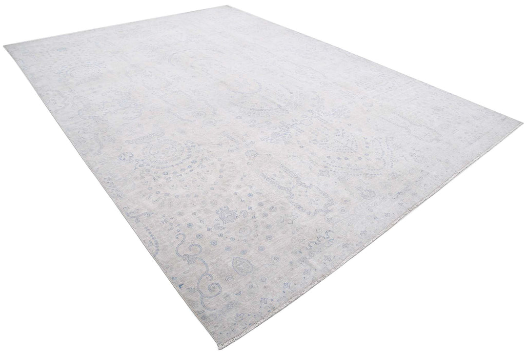 Hand Knotted Fine Artemix Wool Rug 9' 8" x 13' 2" - No. AT76375