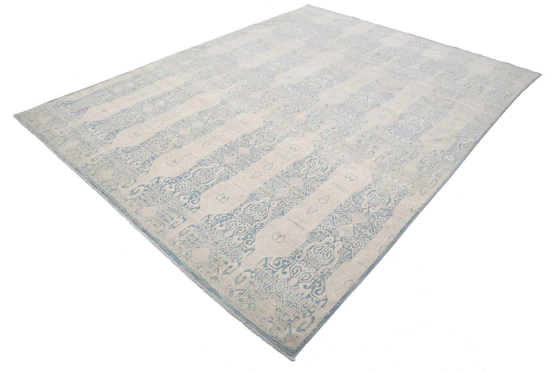 Hand Knotted Fine Artemix Wool Rug 7' 11" x 10' 4" - No. AT90237