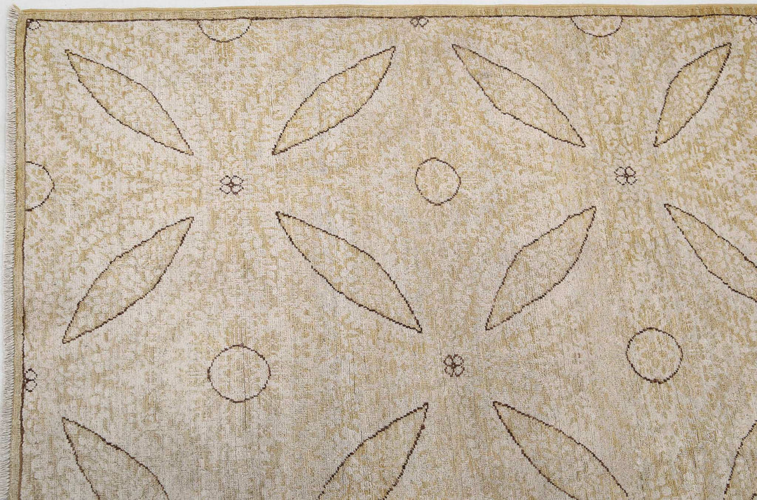 Hand Knotted Fine Artemix Wool Rug 8' 1" x 9' 8" - No. AT18599