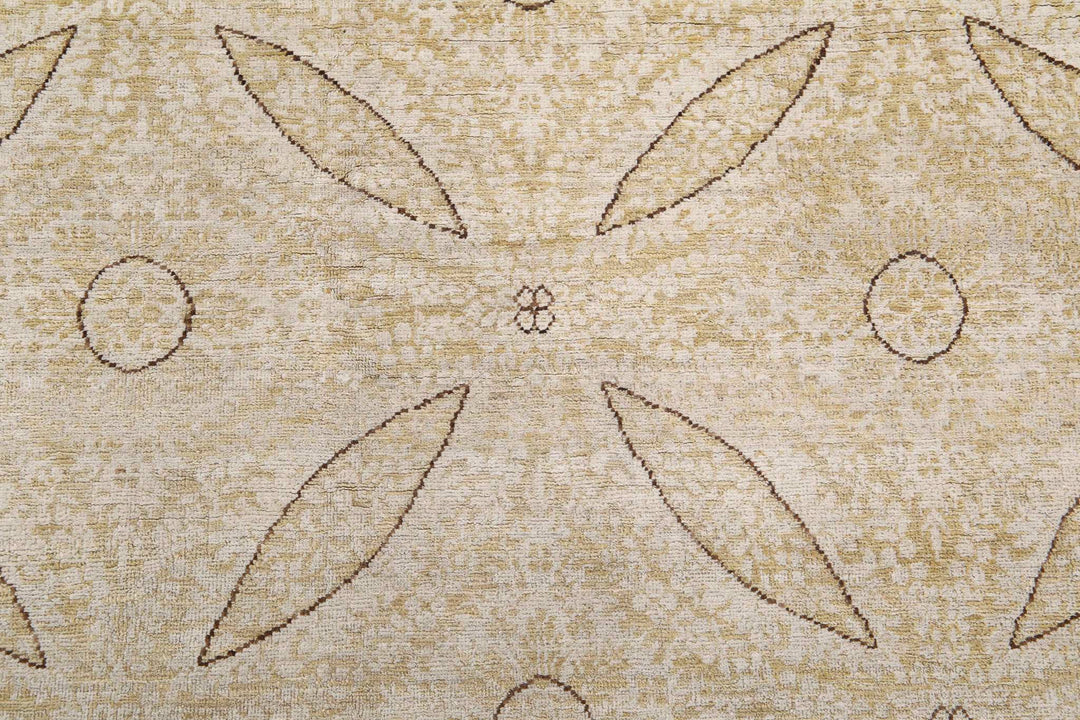 Hand Knotted Fine Artemix Wool Rug 8' 1" x 9' 8" - No. AT18599