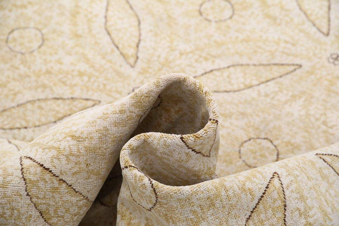 Hand Knotted Fine Artemix Wool Rug 8' 1" x 9' 8" - No. AT18599