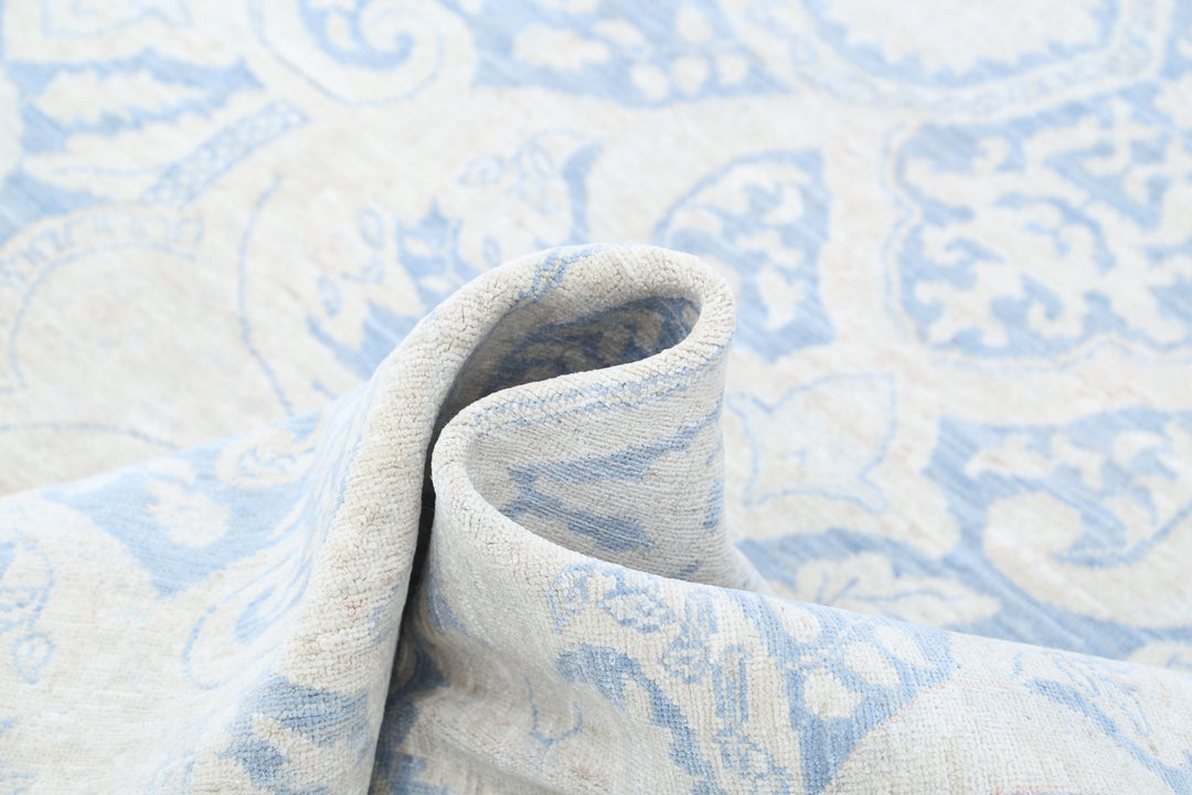 Hand Knotted Artemix Wool Rug 8' 4" x 9' 6" - No. AT34747