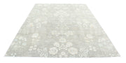 Hand Knotted Artemix Wool & Silk Rug 7' 7" x 9' 8" - No. AT62451